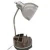 Soporte para Teléfono Móvil, Altavoz Bluetooth, Altura y Ángulo Ajustables Regulables, Tubo Flexible de Plástico, Lámpara de Escritorio LED para Estudiantes, Lectura, Protección Ocular