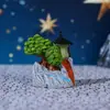 Nuevo producto transfronterizo: Adorno de rocalla de resina luminosa, decoración de micro-paisaje de jardín, manualidad decorativa creativa para escritorio