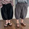 Pantalones de Verano para Niños Jiaye 2025 Pantalones Nuevos de Verano para Niños Pantalones Capri Holgados Finos de Cinco Largos Pantalones Bombachos para Hombres y Mujeres