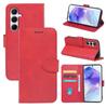 Adecuado para Samsung Galaxy A25E Funda de Cuero para Teléfono Móvil, Hebilla Frontal de Piel de Ternero, Cubierta Tipo Libro A18, Protección A08