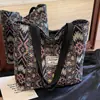 Bolsa de Gran Capacidad Estilo Étnico para Mujer 2026 Nueva Tendencia Moda Bolso Tote para Mujer Bolso de Hombro Versátil de Nicho para Mujer