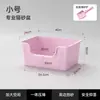 Caixa de areia para gatos extra grande, vaso sanitário para gatos anti-respingo, à prova de odores, bandeja de areia para gatos aberta enorme, companheiro de areia para gatos