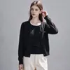 Top Sencillo Estilo Coreano para Mujer Primavera y Otoño Suave y Pegajoso Ropa Exterior Petite Estilo Perezoso Chaqueta Corta 27042