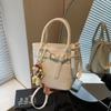 Bolso de Mano Versátil Retro Transfronterizo para Mujer 2025 Nueva Moda Nicho de un Solo Hombro Bandolera Bolso Balde de Alta Gama