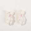Colgante de oso de peluche con atmósfera de celebridad de Internet de estilo coreano, accesorios para el cabello con tocado DIY