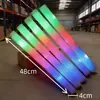 Atacado do Fabricante Bastões Luminosos para Shows, Bastões de Torcida para Festas e Eventos, Adereços de Atmosfera, Bastões Luminosos Coloridos de Esponja de Mão