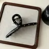Pinza para el pelo grande y moderna para mujer, elegante y sofisticada, pinza para el pelo exquisita, pinza de tiburón simple para primavera-verano