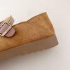 Novos Estilos de Sapatos Birkenstock de Inverno para Mulheres, Forrados com Lã, Espessados, Quentes, Sapatos Casuais Preguiçosos, Dois Usos, Sapatos de Algodão Retrô de Uma Perna