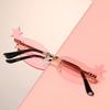 Nuevas gafas de sol personalizadas con montura pequeña para mujer, estilo europeo y americano, para sesiones de fotos callejeras, con estrellas, de cara redonda para hombre, gafas de fiesta de moda.