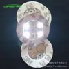 Pegatinas Luminosas para Tazas Decoración de Puesto Callejero de Celebridad de Internet Posavasos Brillantes Pegatinas Luminosas Redondas para Botellas Regalos Pegatinas Luminosas para Té de Limón Personalización