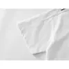 Camiseta AIMATARGET com design de marca moderno estilo americano bordada, camiseta de algodão puro para o verão, unissex, solta, manga curta CT158