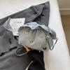 Bolsa de Nube Plegada de Nicho Súper Popular para Verano para Mujer 2025 Nueva de Moda Versátil Cadena Hombro Cruzado Bolso Pequeño