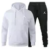 Chaqueta con capucha para hombre más vendida en Amazon transfronterizo, conjunto de sudadera deportiva casual, conjunto de dos piezas de marca de tendencia europea y americana