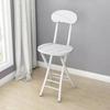 Internet Celebre Silla Plegable Hogar Respaldo Silla de Bolsa Suave Silla de Escritorio Simple Taburete Plegable Dormitorio Balcón Taburete Pequeño Portátil