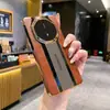 Adequado para Huawei Mate70Rs Retro Nova Couro Wax Oil Luxo Capa de Telefone 80Pro Homens e Mulheres de Negócios Estilo Supercarro