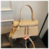 Popular Bolso Pequeño Transfronterizo para Mujer 2025 Nuevo Llegado Verano Bolso Cruzado Versátil Bolso Cuadrado Pequeño Portátil Coreano Explosivo con Texto