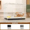 Gaiola para cachorro Teddy cães pequenos, gaiola de metal dobrável para animais de estimação interna, gaiola protetora especializada para carro para gatos e cães, cercadinho para animais de estimação