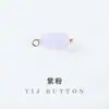 Botón de Cheongsam, botón de vidrio en forma de calabaza estilo chino, botón decorativo para traje Tang y Hanfu, material para accesorios