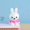 Adornos de Escena en Miniatura, Adornos Lindos de Conejo en Coche, Regalos Decorativos, Adornos Pequeños Creativos de Escritorio Venta al por Mayor