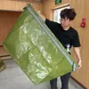 Sacos de mudança espessados e reforçados, grande capacidade, resistentes ao desgaste, à prova d'água, para mudança e armazenamento; padrão de pele de cobra, direto do fabricante
