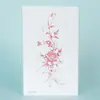 Pegatina de Tatuaje Temporal de Enredadera de Rosas Rojas y Mariposas Transfronteriza con Líneas Suaves en el Brazo y la Clavícula, Fácil de Aplicar y Quitar, Atmósfera Romántica