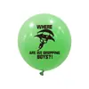 Nuevo Animal Alpaca Fortnite Caballo de Barro Hierba Globo de Película de Aluminio Fiesta Infantil Disfraz Globo Venta al por Mayor