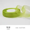 Cinta de Gasa de Nieve de 2 cm Rosa Material para Manualidades Lazo Accesorio para el Cabello Cinta para Empaquetar Sombreros Venta al por Mayor Hecho a Mano