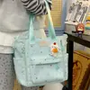Mochila nueva de gran capacidad para niña linda, bolsa cruzada multifuncional de dibujos animados ligera cómoda estrella moda para niñas