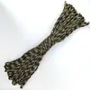 Venda Direta de Fábrica Corda Paracord de 7 Fios e 4mm Multifuncional para Emergência de Sobrevivência ao Ar Livre Corda Trançada Suprimentos Paracord Cordão Tecido à Mão