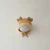 Gorro Coreano para Bebé Qiunan Otoño e Invierno Tejido Estilo Ins Gorro de Princesa para Niña Gorro Cálido con Protección para los Oídos Gorro de Lana para Bebé