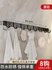 Toallero de aluminio Space con gancho para inodoro, sin perforaciones, para baño, para colgar toallas de baño