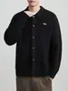 2026 Suéter Cardigan Abrigo Otoño/Invierno para Hombre Solapa Nueva Casual Solapa Americana Tejido Holgado Moderno