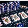 [Precio Especial de Fábrica] Cartas de póker engrosadas y endurecidas al por mayor cartas de letra grande entretenimiento sala de ajedrez especial al por mayor