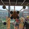 Ventosa Eléctrica de Vidrio de Cuatro Placas y Ocho Placas, Máquina de Succión con Placa de Vacío, Ventosa Eléctrica de Vidrio, Máquina de Succión Potente