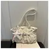 Bolsa de mano estilo coreano de nubes y estrellas, nueva colección 2026 para mujer, gran capacidad, bolso de axila, bolso de hombro de nicho, bolso para el trabajo