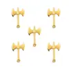 Acessórios de Joias de Liga Retro DIY Pingente de Machado de Arma Pulseira Chaveiro Pingente Decorativo M32
