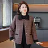 Nuevo Abrigo de Otoño 2026 para Madres, Chaqueta para Señoras Elegantes de 50 Años, Top de Lana para Primavera y Otoño para Mujeres de Mediana Edad y Mayores
