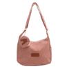 Bolso de Hombro Nicho de Gran Capacidad 2024 Nuevo Estilo Bolso Moda Femenina Bolso Tote Simple Casual para Viajes Cruzado Moderno