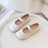 Sapatilhas da Moda para Meninas, Sapatos de Princesa Bordados Estilo Chinês, Novos Sapatos Mary Jane para o Início do Outono 2025, Sapatos Casuais para Crianças