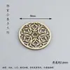 Hecho a mano DIY Teñible Madera Hueca Ventana Flor Antigua Hanfu Tocado Pasador Corona de Pelo Accesorios para el Cabello Accesorios Prohibidos