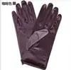 Suministro directo de fábrica accesorios de ropa corta para adultos guantes tela satinada brillante elástica guantes de joyería para etiqueta de boda