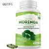 En stock comercio exterior venta caliente cápsula de polvo de hoja de moringa fábrica de cápsulas de polvo de hoja de moringa OE M