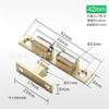 Oriental Gold Puerta de Gabinete de Plástico Bolas Táctiles Interruptor de Puerta de Mueble Bolas Táctiles Redondas Magnéticas Tarjeta Táctil Bolas Táctiles Bolas Táctiles de Cobre