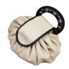 Bolsa Cosmética Perezosa Portátil de Rosquilla Bolsa de Artículos de Tocador Impermeable Cordón Cordón Almacenamiento de Viaje Bolsa Portátil para Almacenamiento de Artículos Varios