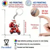 Chaveiro de Personagem de Desenho Animado 2D Plano Temu, Shein, Amazon Pingente Criativo com Design de Natal