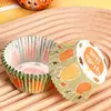 Capacillos de Papel para Pasteles Pequeños, 100 Piezas, Caja al por Mayor, Desechables de Grado Alimenticio para Pasteles de Huevo, Pasteles de Nieve, Capacillos de Papel a Prueba de Golpes para Galletas