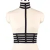 Origem transfronteiriça Amazon quente estilo balada sexy tira restrição preto feminino sexy arreio lingerie