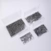 Alfileres de Acero Inoxidable 304 de Alta Calidad, Alfileres Fijos para Costura, Alfileres de Posicionamiento para Material de Oficina, 0.6*26/35mm, En Caja