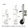 Rueda guía para remolque estadounidense, directa de fábrica, soporte de gato manual de 1200 libras, estabilizador, rueda de caballero, accesorios para RV