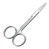 Suministro del Fabricante Tijeras de Belleza de Acero Inoxidable Tijeras de Maquillaje para Pestañas y Cejas de Niñas Tijeras Pequeñas de Cabeza Redonda Puntiaguda Tijeras de Cabeza Recta para Vello Nasal